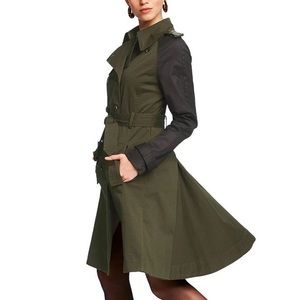 Altuzarra for Target Two-Tone Skirted Trench Coat